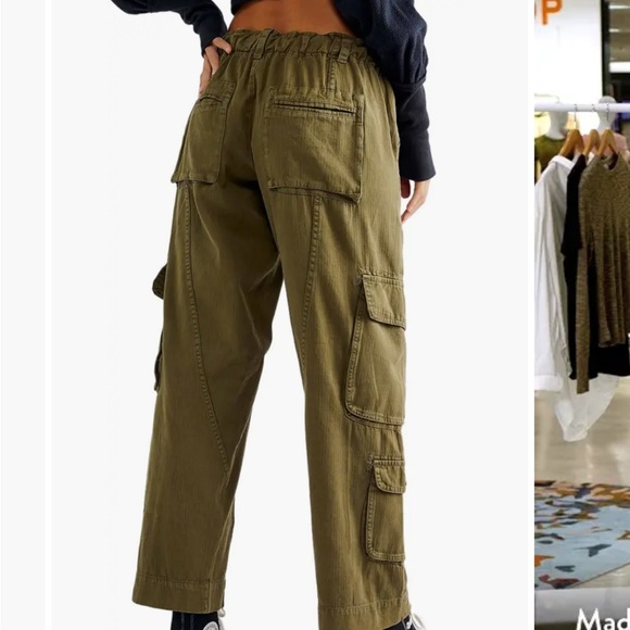 Free Peoplele tahiti cargo pant - Picture 3 of 7